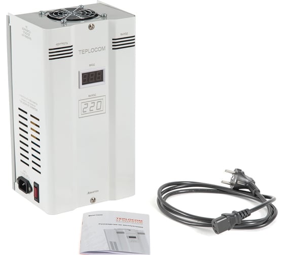 Фазоинверторный стабилизатор для бытовой техники Teplocom ST-1000 Invertor 688