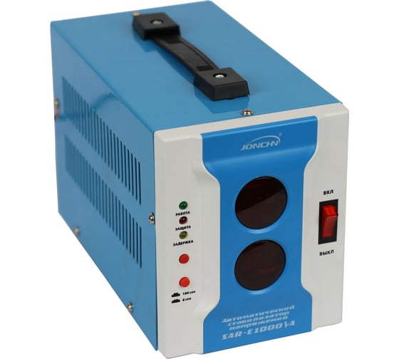 Однофазный стабилизатор напряжения JONCHN SAR-E1000VA