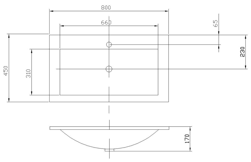 Мебель для ванной Акватон Римини 80