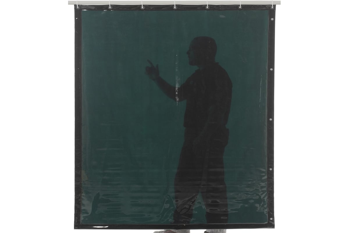 Защитная штора Dark Green 2000x1400x0.4 мм FABTEC 63944