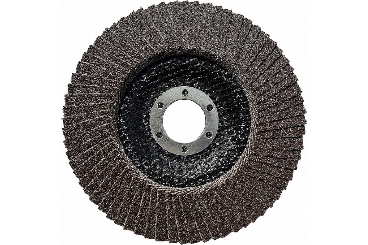 Круг лепестковый торцевой по металлу и дереву (125x22.23 мм; P60) Abraflex FLDH10D125P60