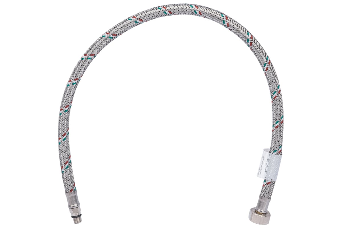 Подводка гибкая для смесителя (М10х1-1/2"; 60 см; DN 8; оплётка из нерж. стали) Uni-Fitt 502S2806
