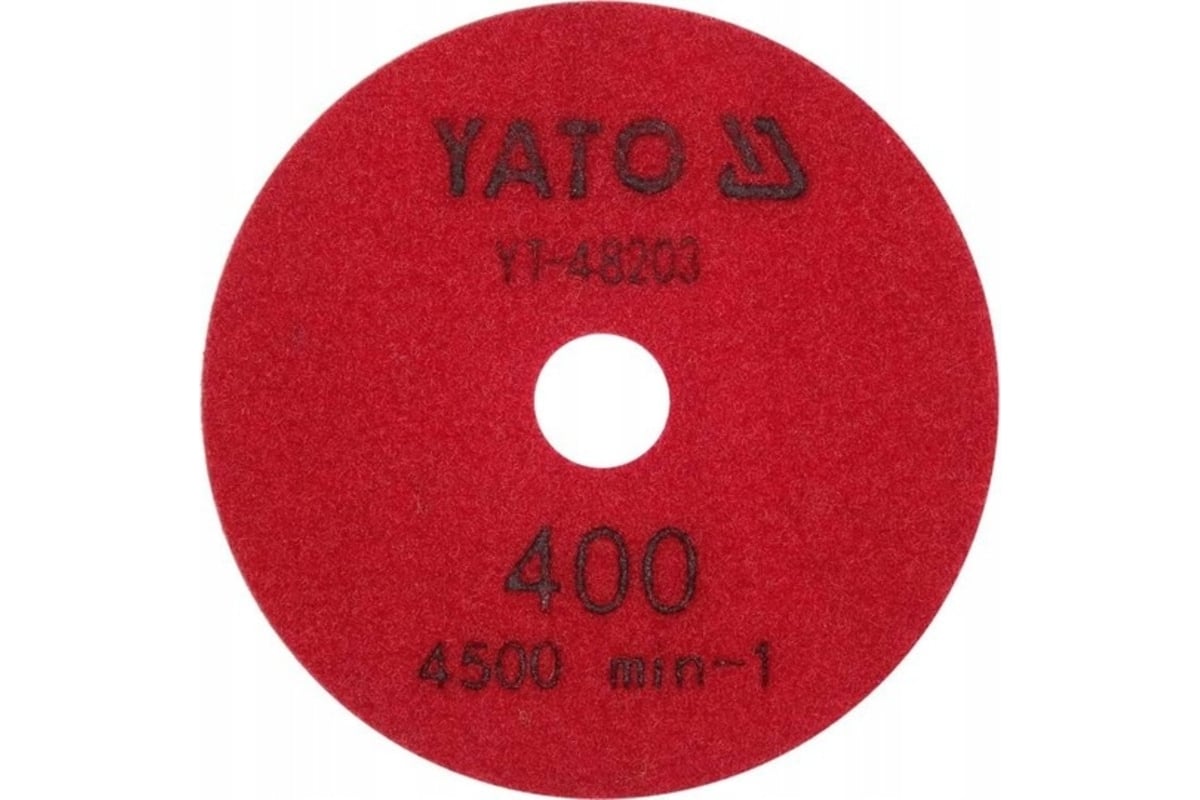 Диск алмазный шлифовальный 100 мм, Р400 Yato YT-48203