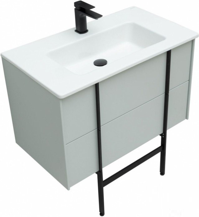 Мебель для ванной Allen Brau Reality 80 см рapyrus white matt