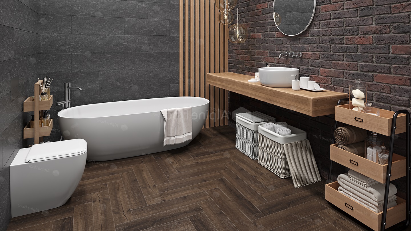 SPC ламинат Alpine Floor Parquet Light Дуб Альферац 600x125x4 мм, ECO 13-22A