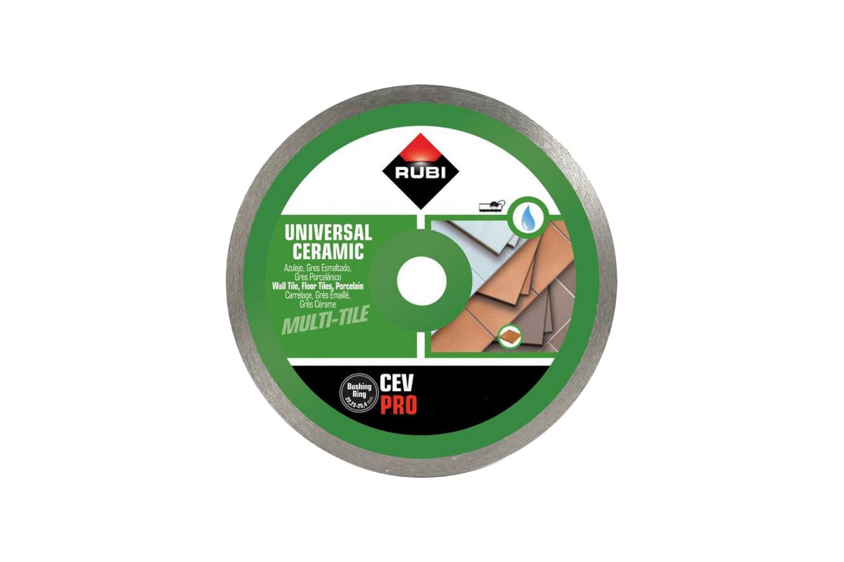 Диск алмазный CEV 250 PRO (250х25.4 мм) RUBI 25934
