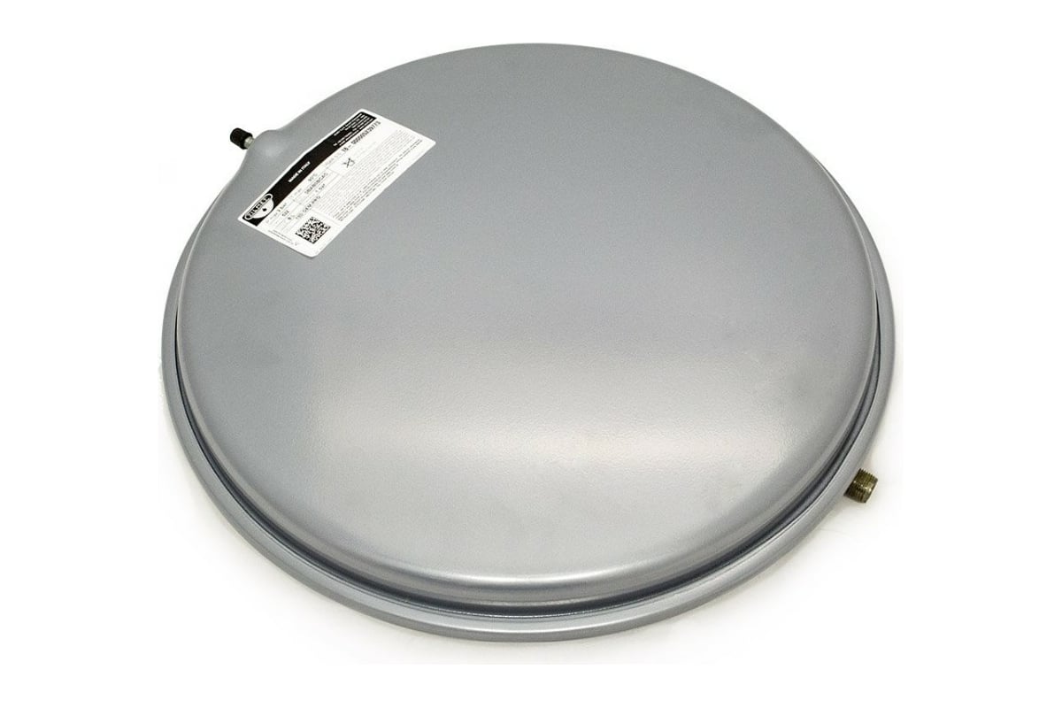 Расширительная емкость Zilmet OEM- PRO 8 л, d=416 мм, h=75 мм, 3 Бара, 3/8", -10 +99С, (Италия) 13D0000814