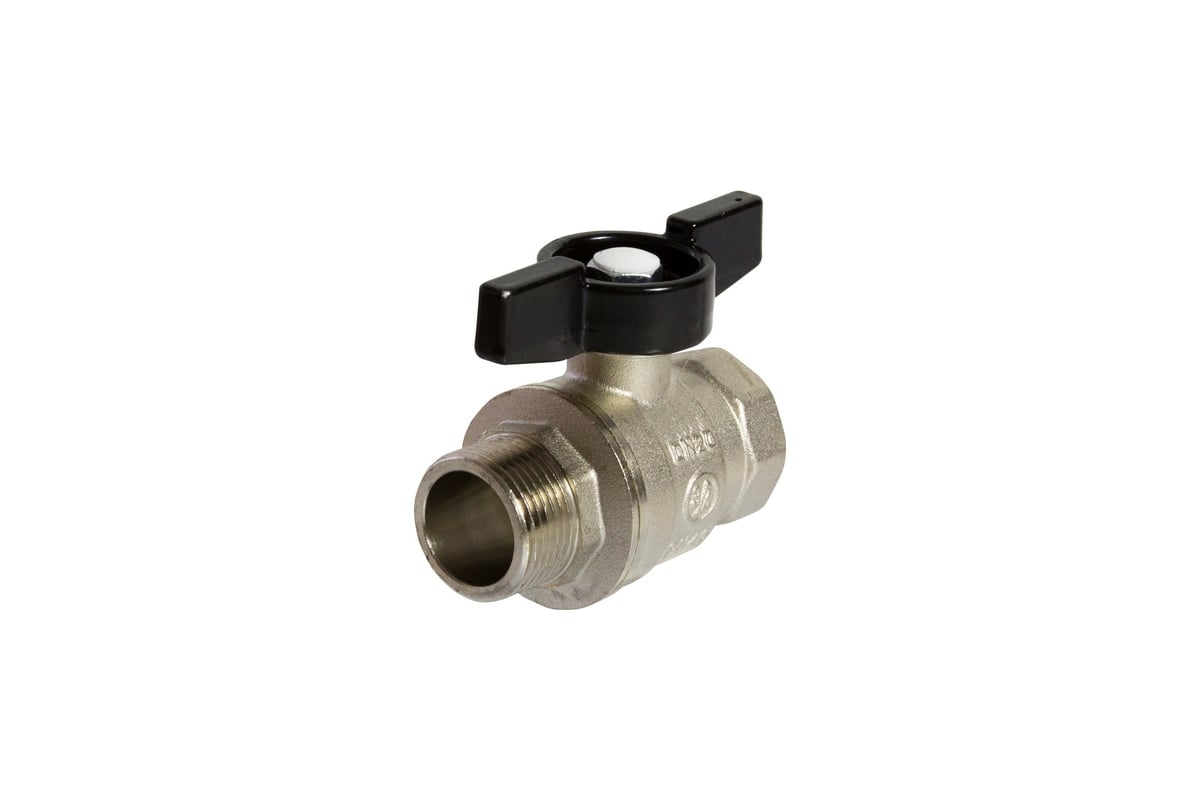 Кран шаровой VRT 3/4'' вн/нар бабочка 528898