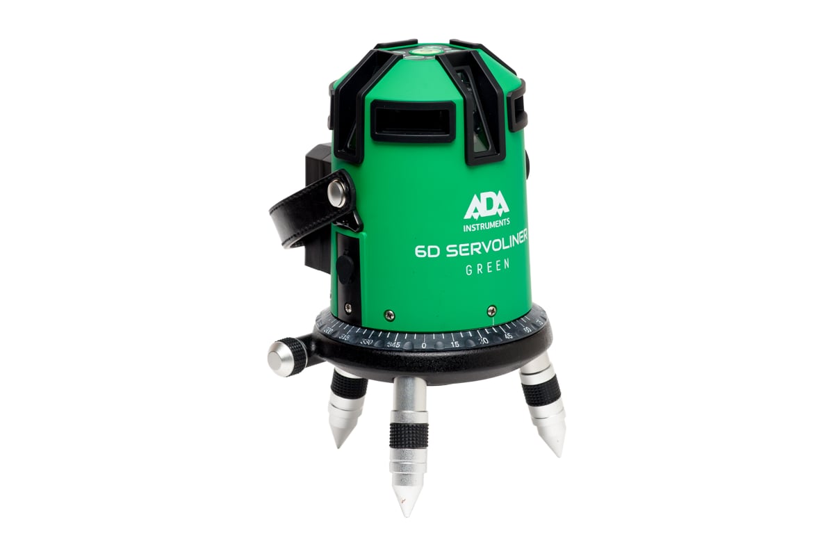Лазерный уровень ADA 6D Servoliner GREEN с калибровкой А00500К