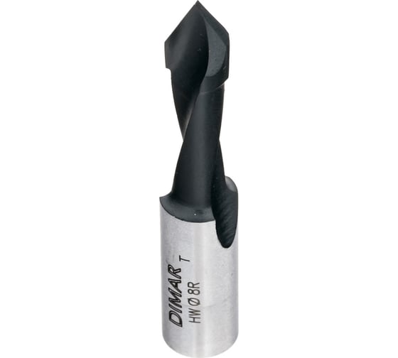 Сверло сквозное правое (8x25х57.5 мм; хвостовик 8x20 мм присадка) Dimar 2016087