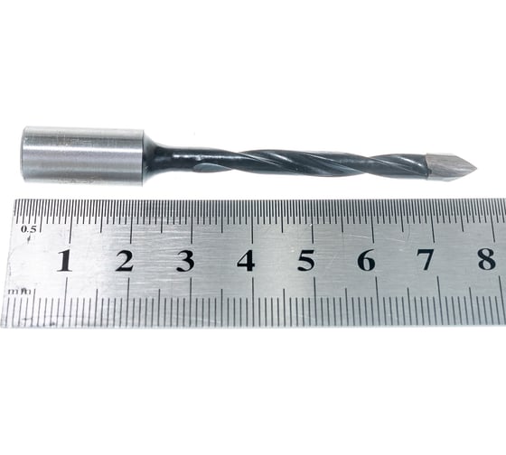 Сверло присадочное усиленное сквозное (5x77 мм; S=10x20 мм; RH) ROTIS 422.0577R