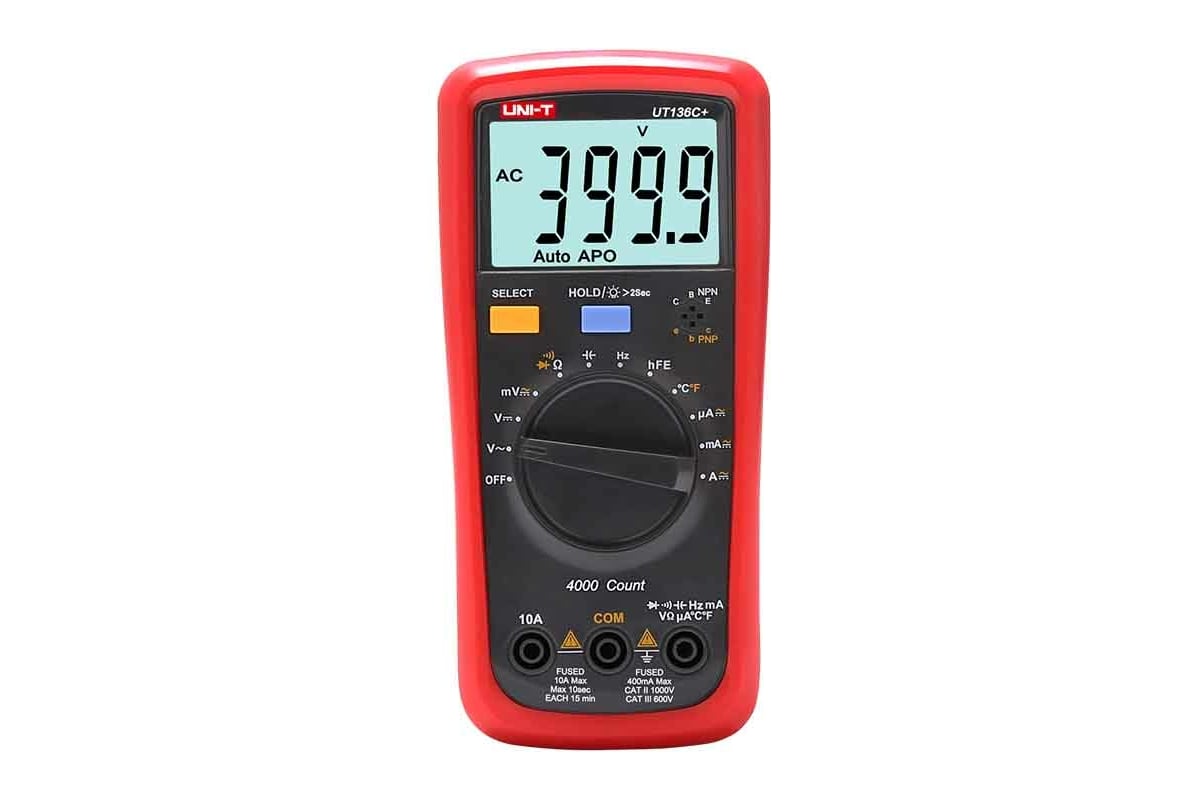 Цифровой портативный мультиметр UNI-T UT136C+ 00-00008582