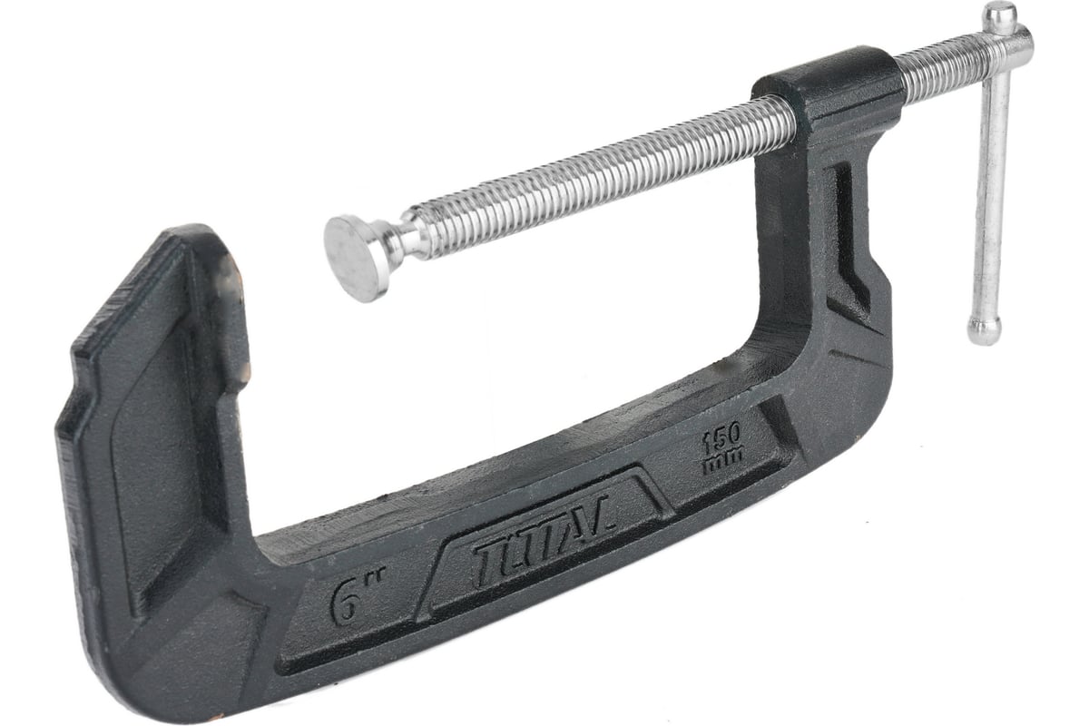G-образная струбцина Total 6”, 150 мм. THT13161