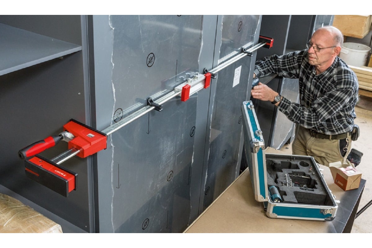 Удлинитель для соединения двух корпусных струбцин BESSEY для KRE/ KREV/ KR/ KRV BE-KBX20