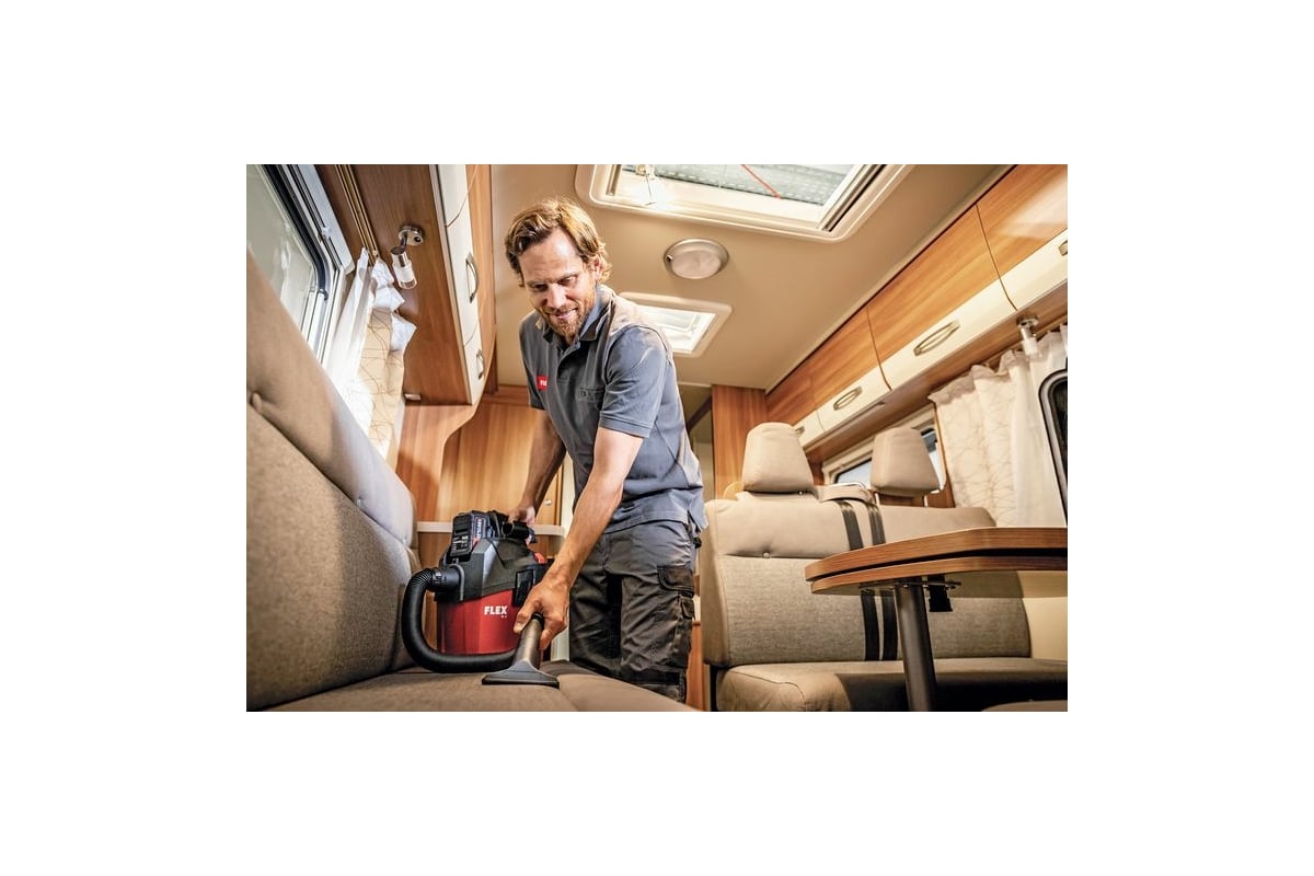 Профессиональный аккумуляторный пылесос Flex VC 6 L MC 18.0, 6 л, класс L, 18.0 В 481491