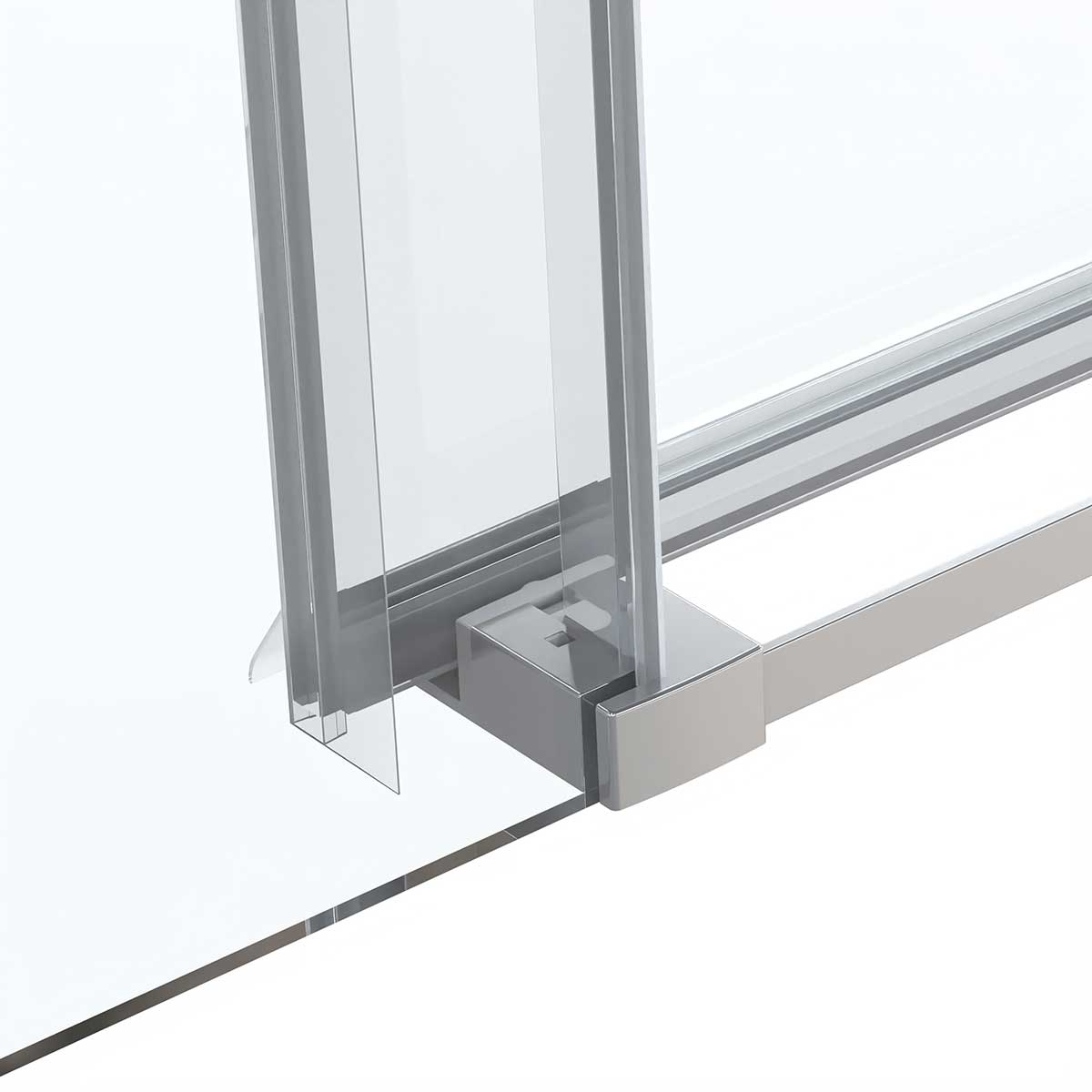 Душевой уголок Vincea Como Soft VSR-1CS9013CL 130x90 хром, прозрачный