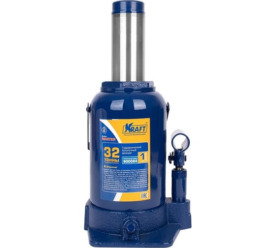 Бутылочный домкрат Kraft 32т Master KT 800084
