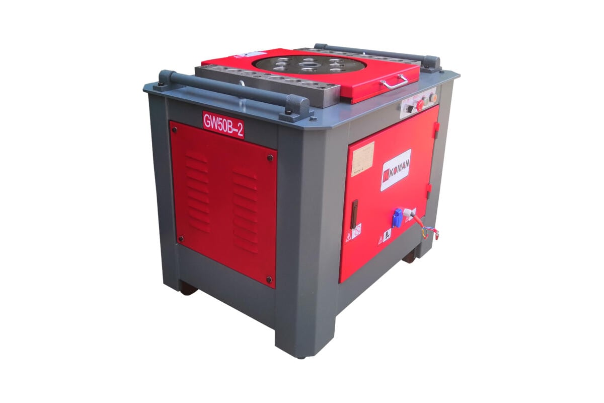 Станок для гибки арматуры KOMAN 380V, 4Kw, Automatic GW50B-2
