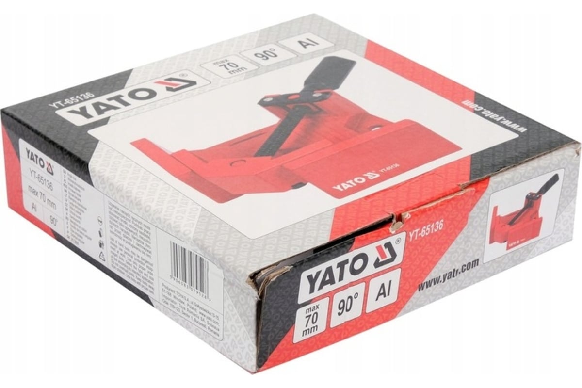 Тиски угловые Yato 70 мм YT-65136