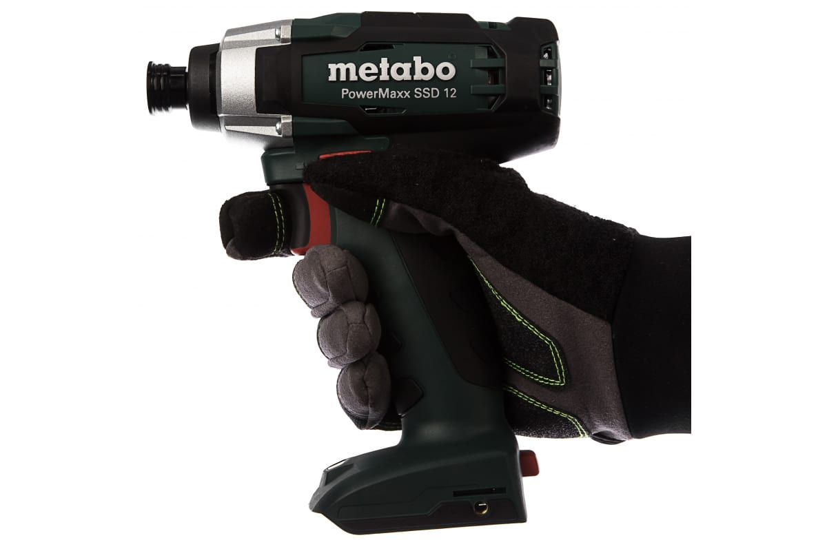 Аккумуляторный ударный гайковерт Metabo PowerMaxx SSD 12 601114840