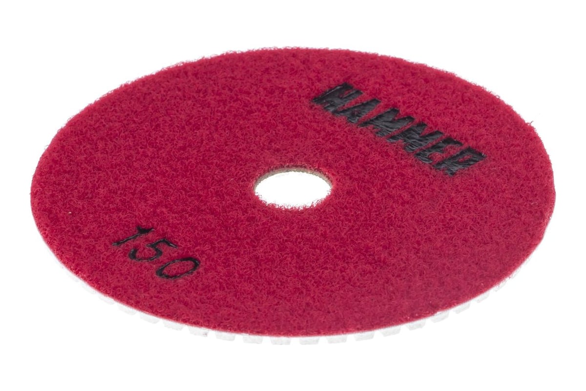 Круг алмазный шлифовальный гибкий черепашка Flex 206-213 (125 мм; P150) Hammer 691456