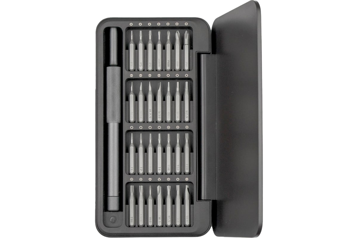 Отвертка Hoto прецизионная, с набором бит, Precision Screwdriver Set QWLSD009 HTT0009GL