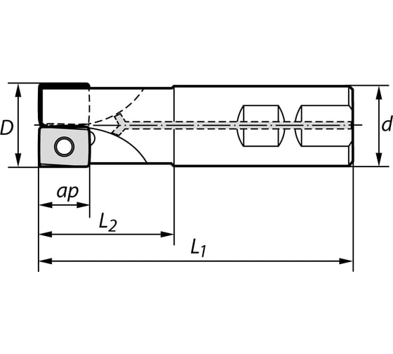 Корпус фрезы N300.D40/Z3 Norgau 022300040