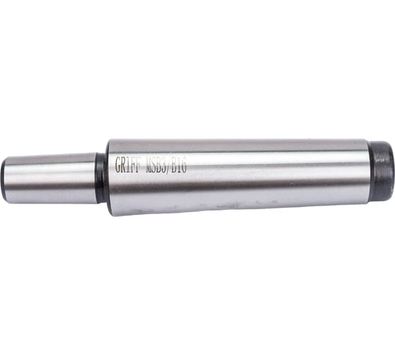 Оправка переходная на сверлильный патрон с КМ3 на B16 с резьбой M12 Griff b162022