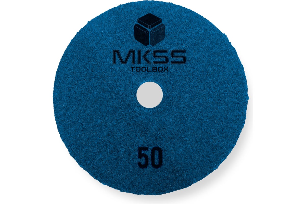 Алмазный гибкий шлифовальный круг MKSS Toolbox MK2606 АГШК Ø100 Р50 для сухой шлифовки MKSS MK26060050