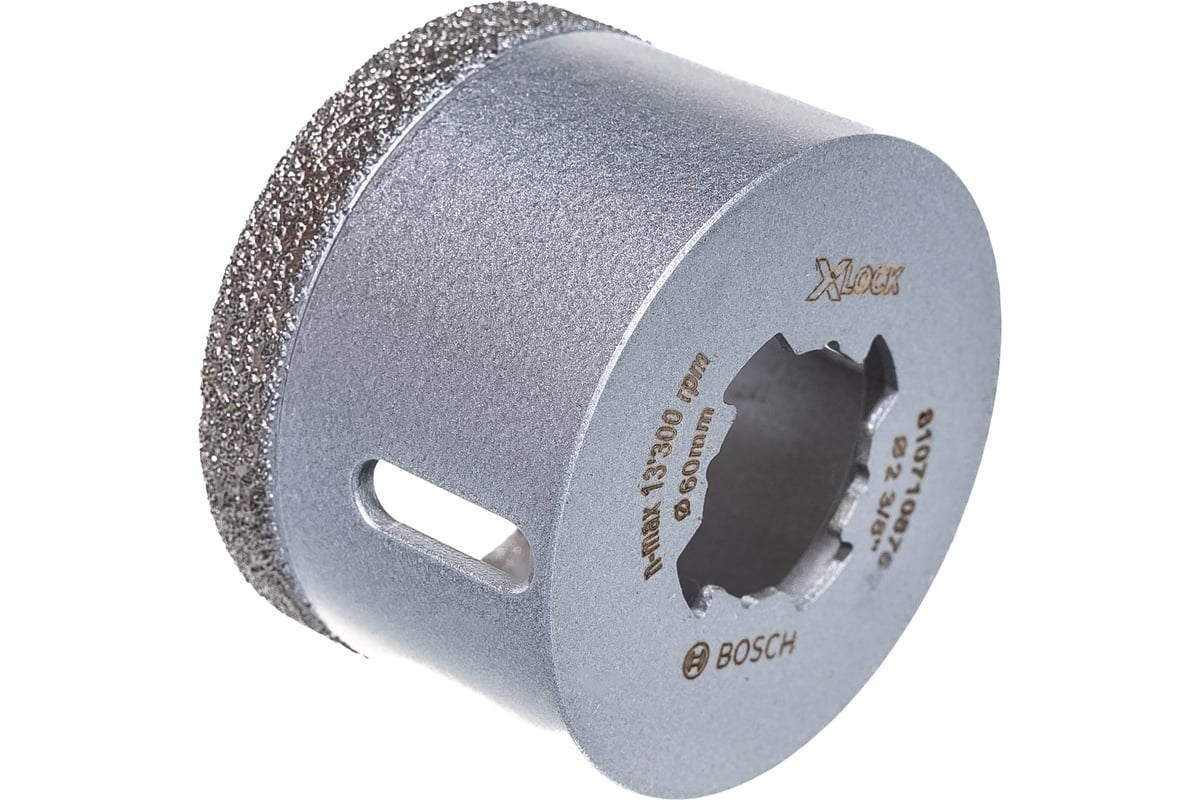 Алмазная коронка Dry Speed X-LOCK 60 мм Bosch 2608599019