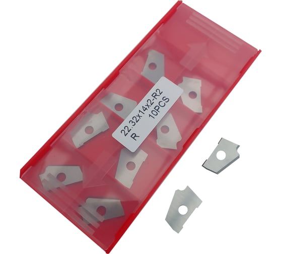 Нож сменный кромочный FHONK 22.3x14x2-R2 HW R (упаковка 10шт) 2231420R2-R-10