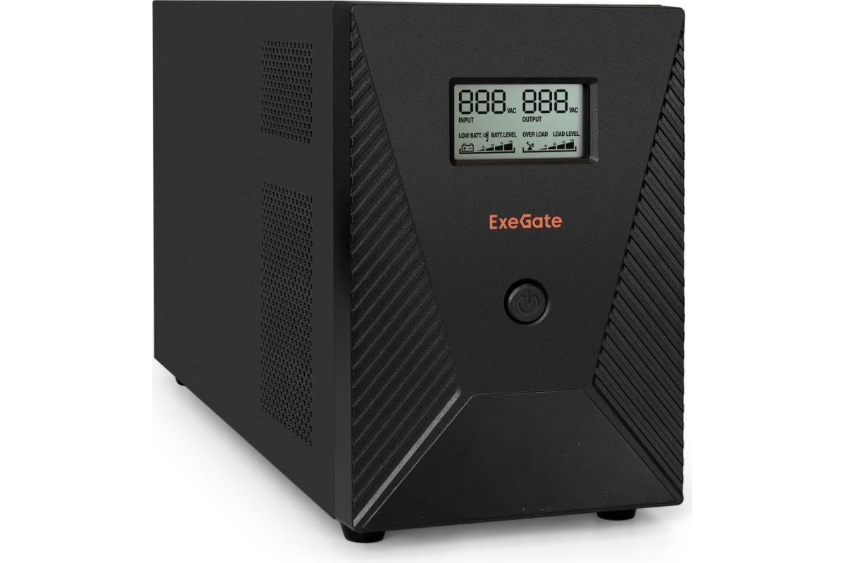 Источник бесперебойного питания Exegate SpecialPro.Smart.LLB-3000.LCD.AVR.C13.RJ.USB.3000VA/1800W.LCD.AVR.6C13RJ45/11USB.287659