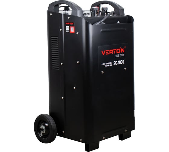 Пускозарядное устройство Verton Energy SC-1000 ДУ 380/50В/Гц,12/24В,20-1300Ач, ток зар/зап 100А/1000А 01.12780.17930