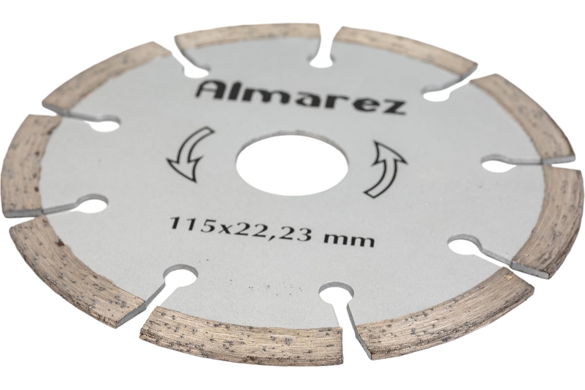 Диск отрезной алмазный Бетон (115х22.23 мм) Almarez 300115