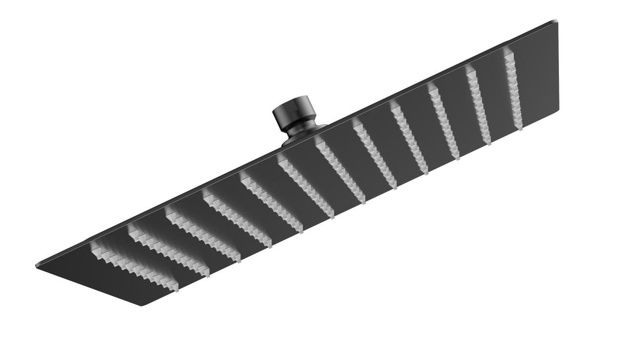 Верхний душ AQUAme Savona AQM8607MB черный матовый