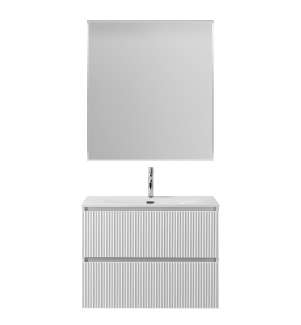 Тумба с раковиной BelBagno Uno-Mini 90 см