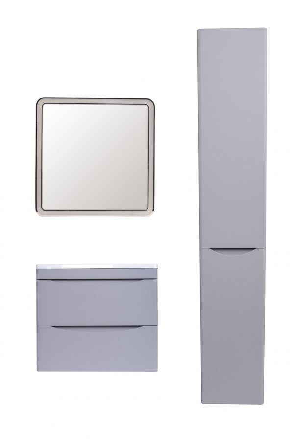 Тумба с раковиной Style Line Бергамо мини Люкс Plus 70 см подвесная