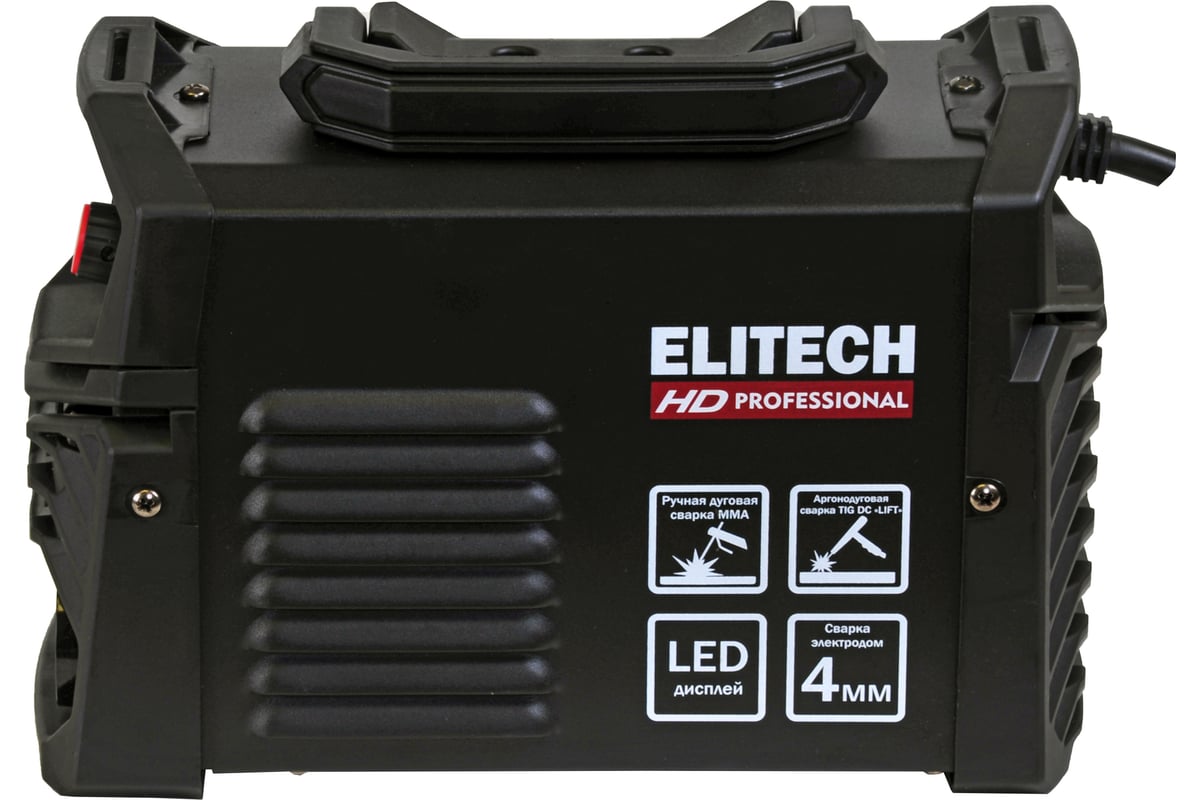 Инверторный сварочный аппарат Elitech HD WM 160 Pulse 204464