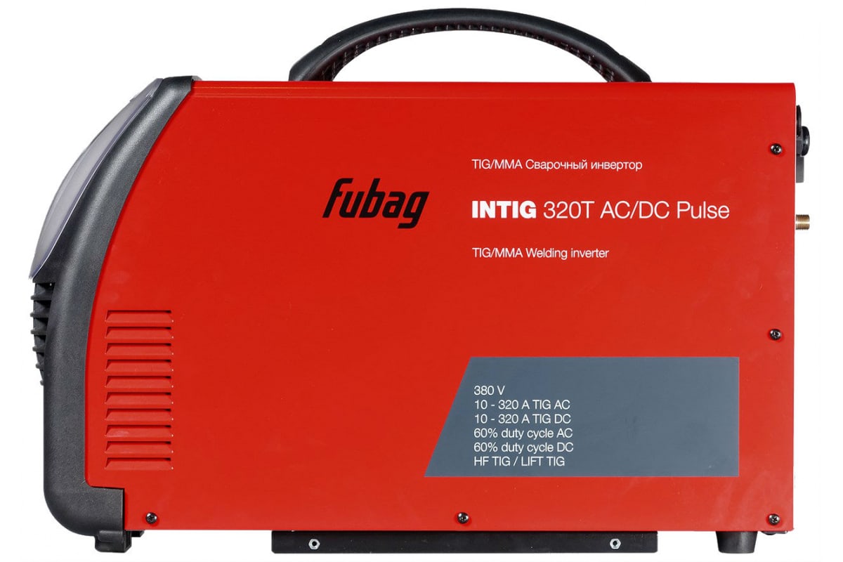 Сварочный инвертор Fubag INTIG 320 T AC/DC PULSE + Горелка FB TIG 26 5P 4m 38459 38431.2