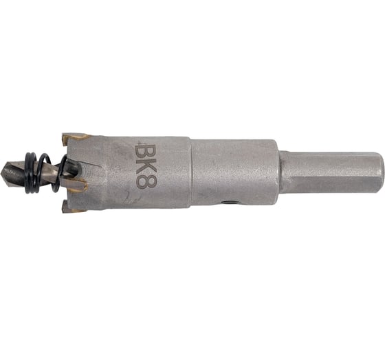 Коронка по металлу 18 мм с пластинами ВК8 WOLFSTAR cw00005