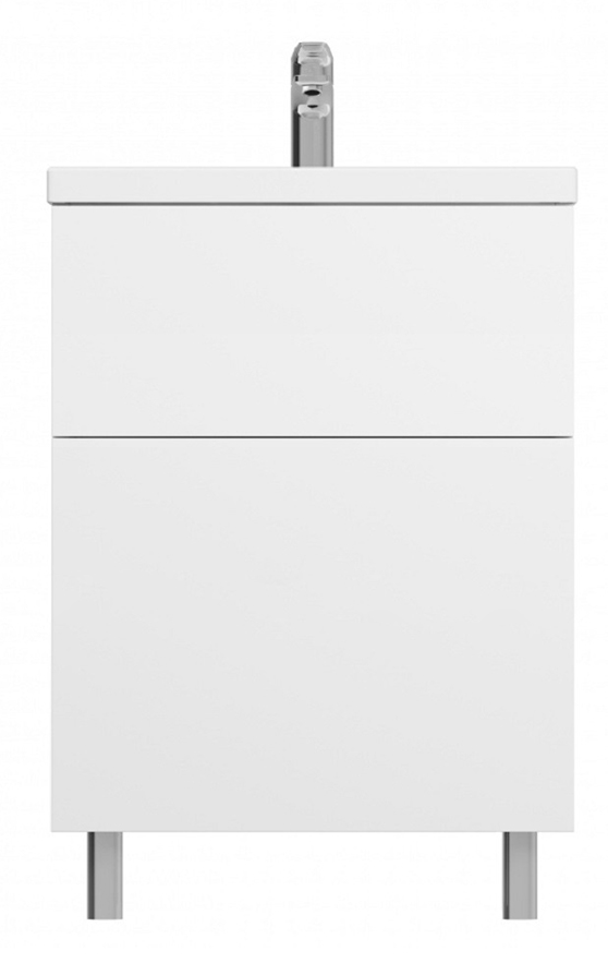 Тумба с раковиной Am.Pm Gem 60 см напольная 2 ящика