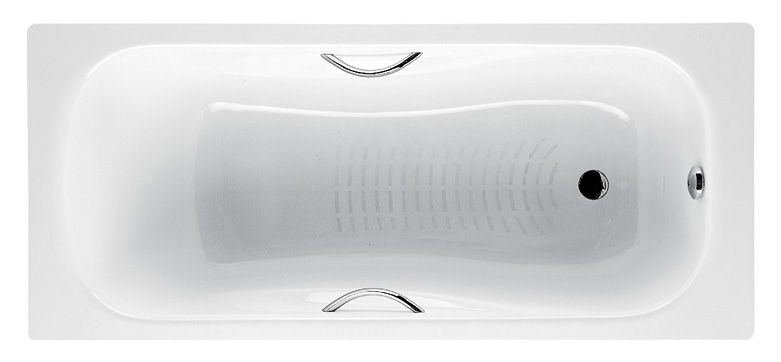 Стальная ванна Roca Princess-N 170x70 с отв. для ручек
