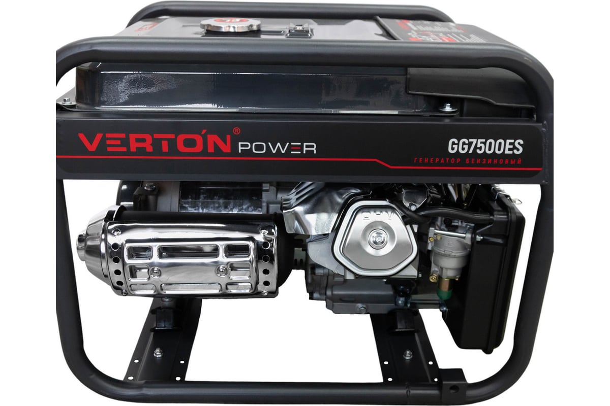 Генератор бензиновый Verton POWER GG7500ES 01.15815.15819