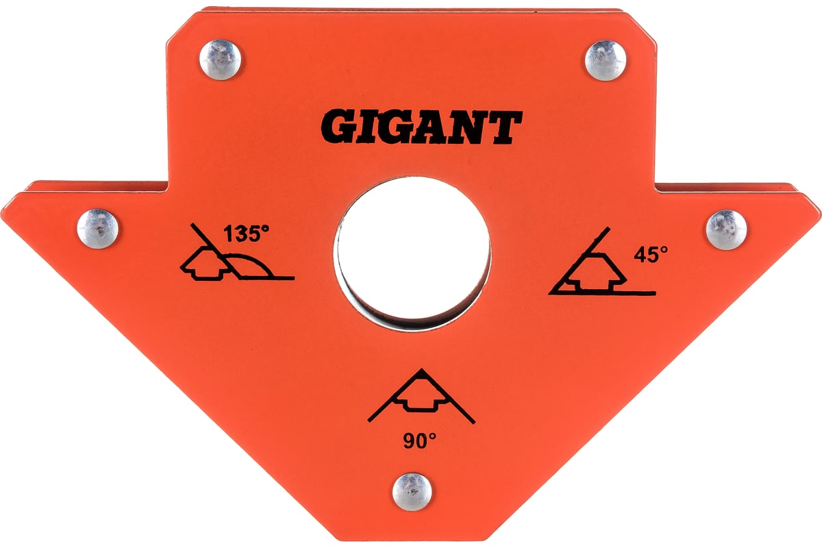 Угольник магнитный стрелка 50LBS (45, 90, 135 град; усилие 23 кг) Gigant G-0513