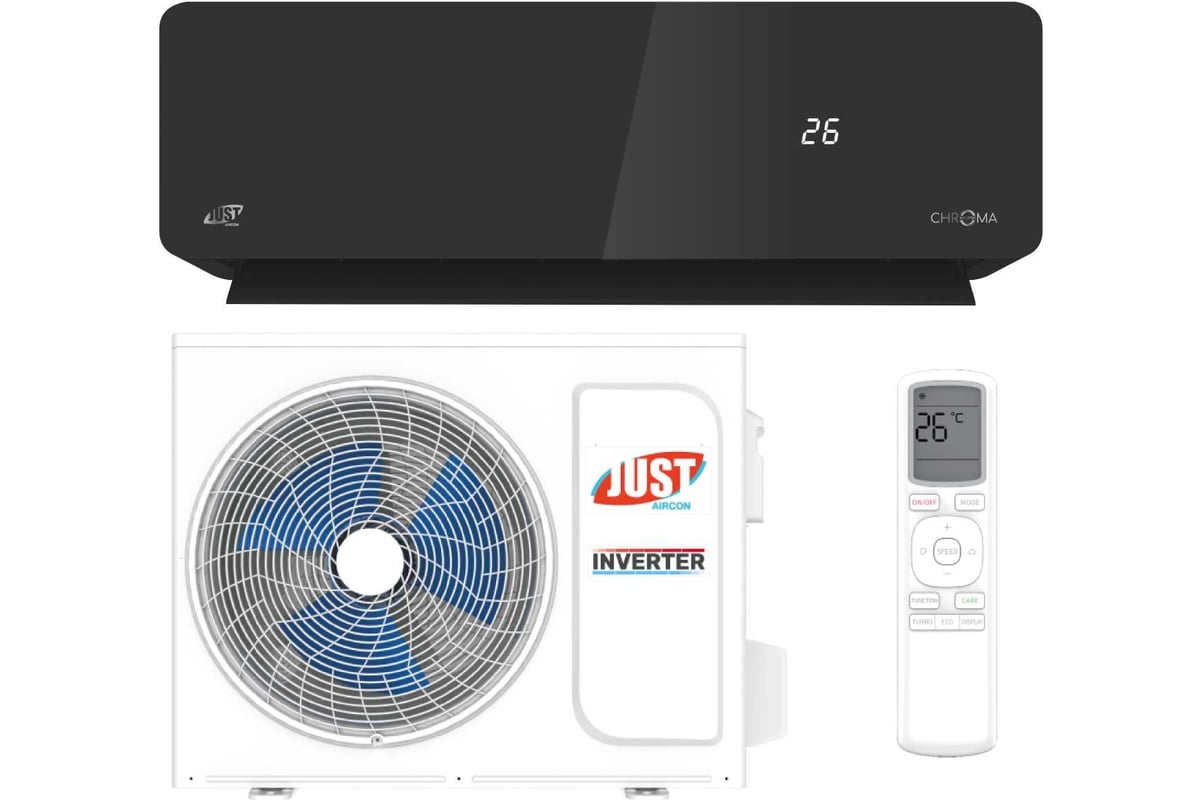 Сплит-система JUST Aircon JAC-18HPSIA/CAC+JACO-18HPSIA/CAU 4640277100506/4640277101947