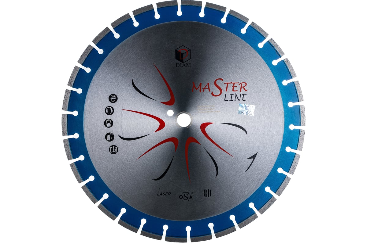 Круг алмазный сегментный 1A1RSS Master Line (450х25.4 мм) по железобетону Diam 505