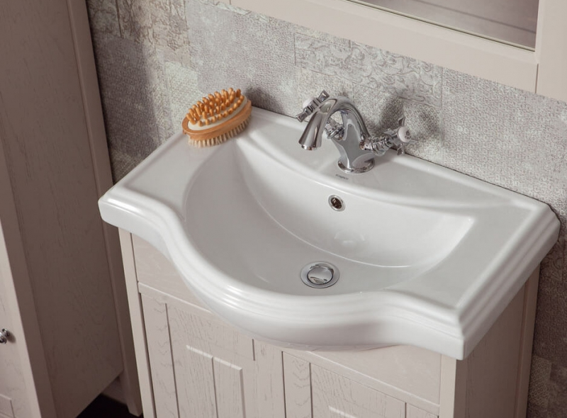 Мебель для ванной Caprigo Genova 80 см, 2 дверцы, пикрит
