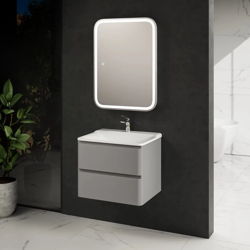 Тумба с раковиной AQUAme S4 60 см