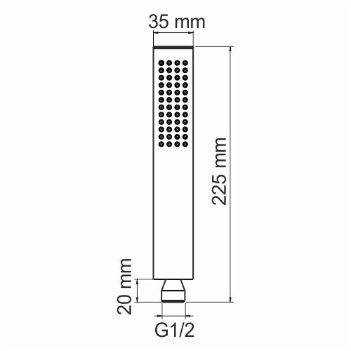 Душевой набор WasserKRAFT Abens A16162 черный