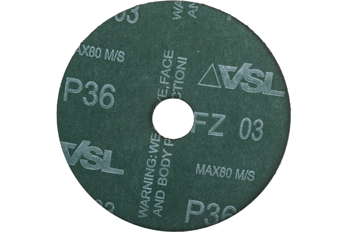 Круг абразивный шлифовальный 125 мм, №36 Rockforce RF-BD536D